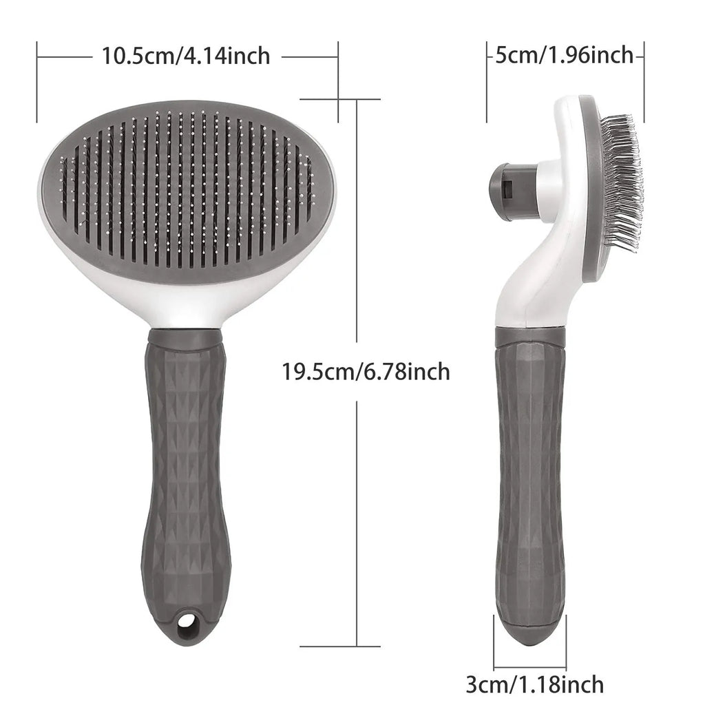 Brosse autonettoyante pour chien et chat – vue 6
