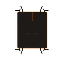 Housse de protection de banquette arrière pour chien – vue 7