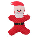 Peluche Père Noël pour chien, avec couineur