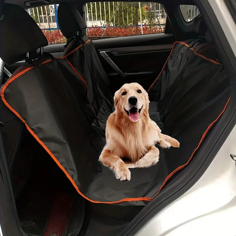 Pack Voiture : housse de banquette + attache de ceinture – vue 1
