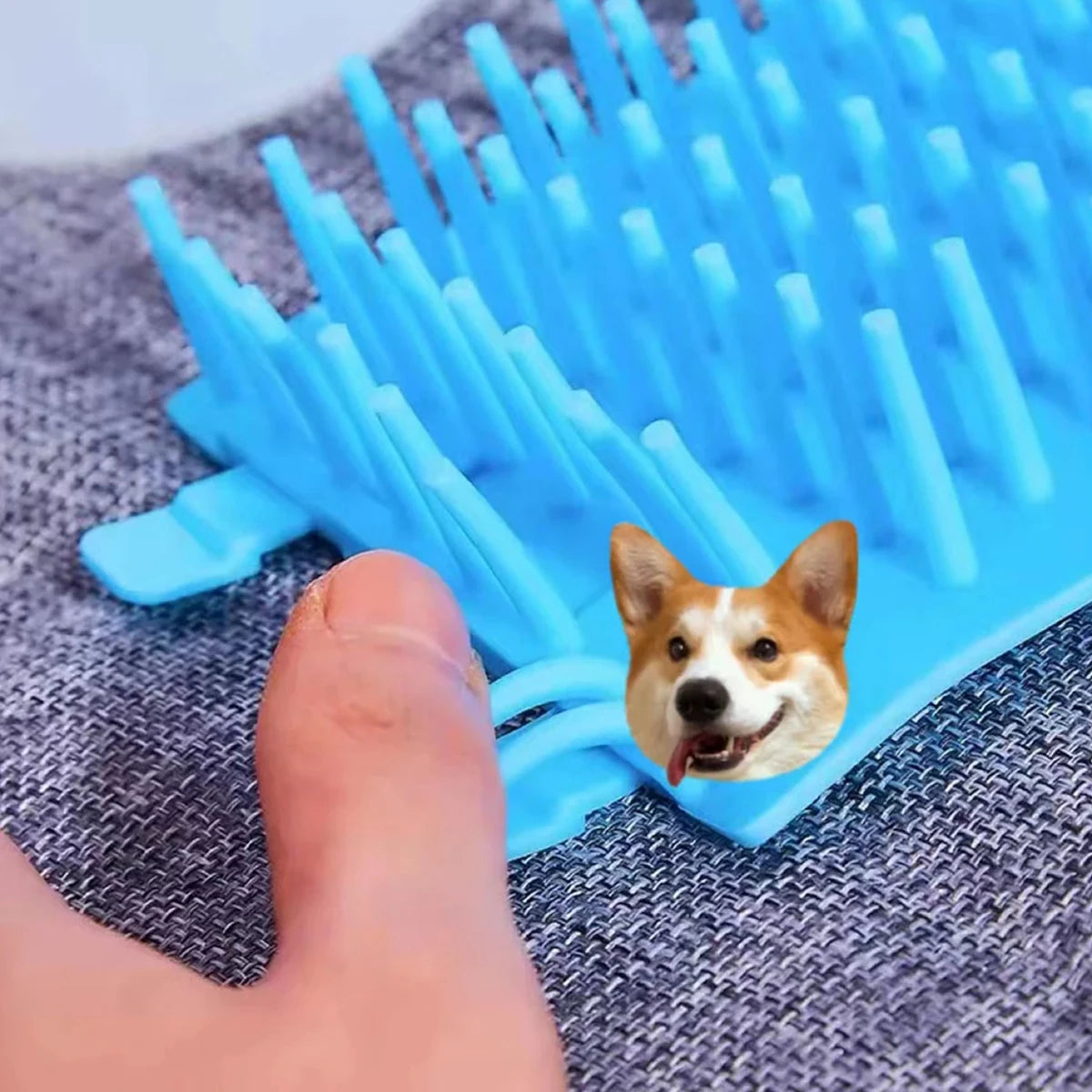 Tasse de nettoyage des pattes de chien 