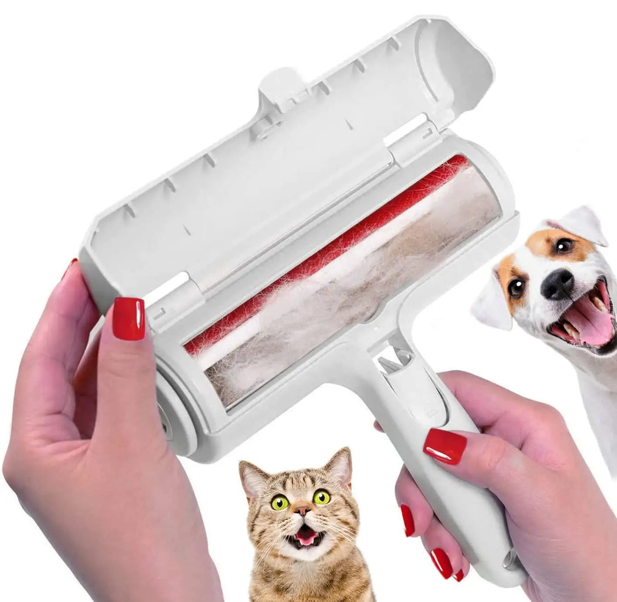 Pack Anti-poils : brosse à brume + rouleau anti-poils – vue 2