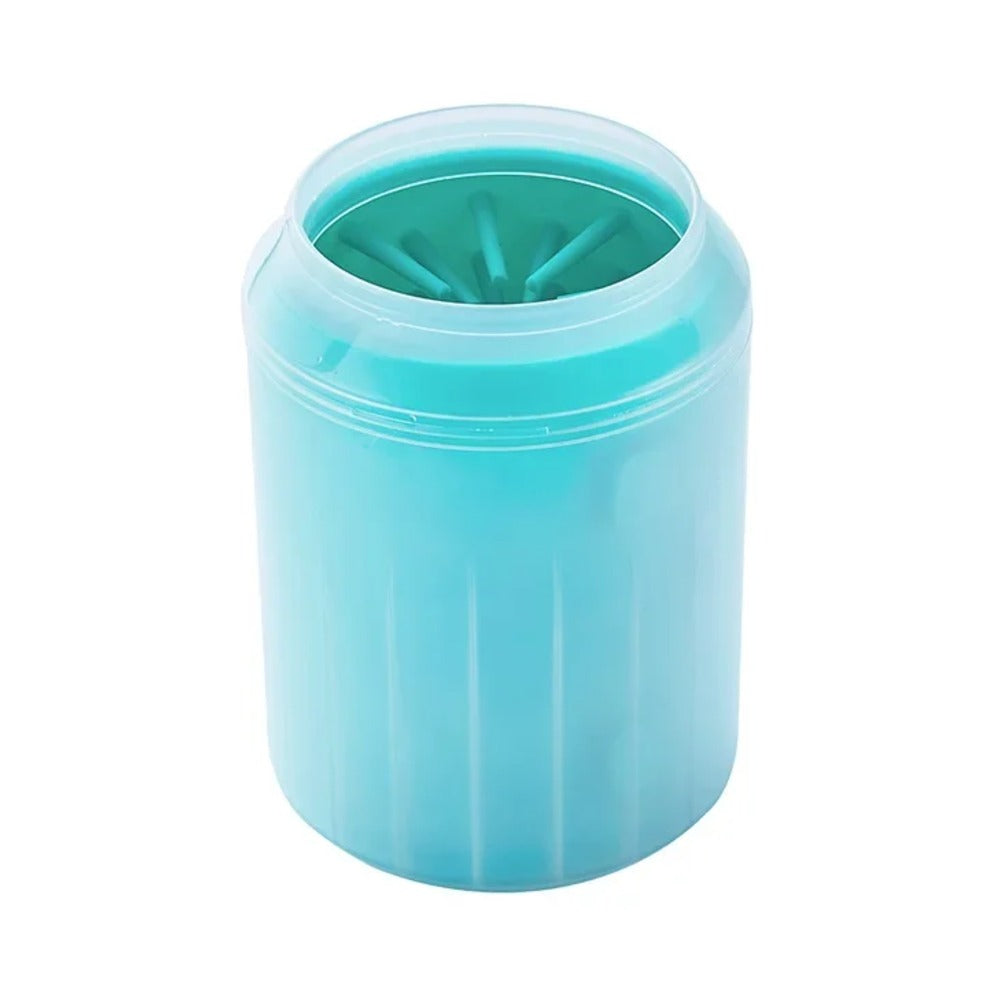 Nettoie-pattes portable en silicone, coloris vert