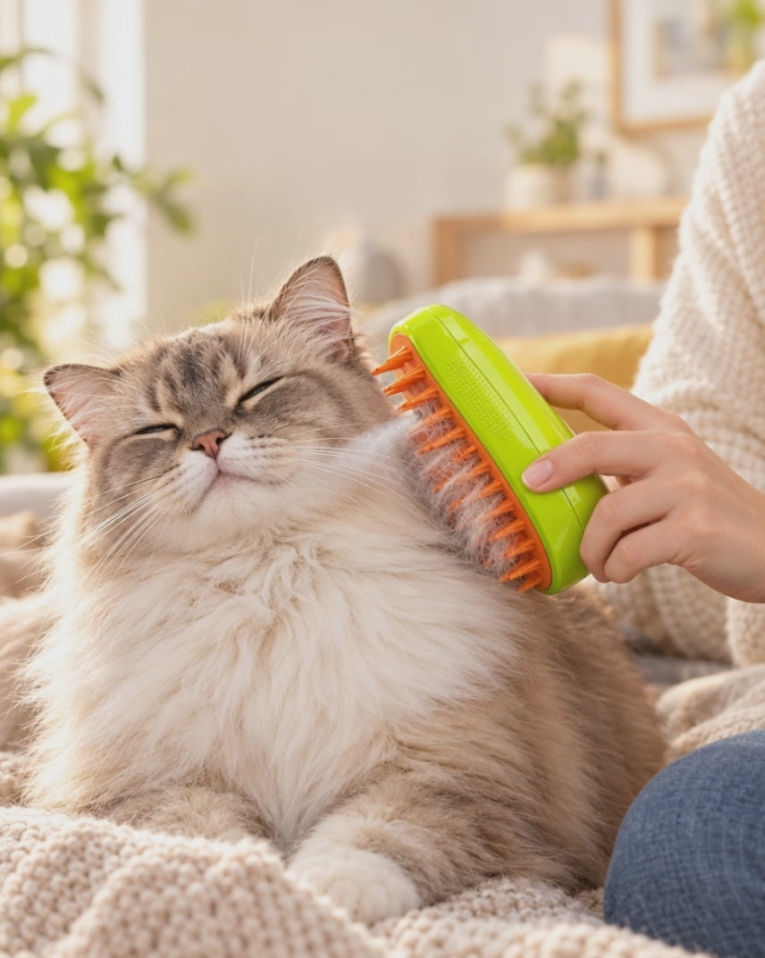 Brosse à brume 3 en 1 pour chat et chien